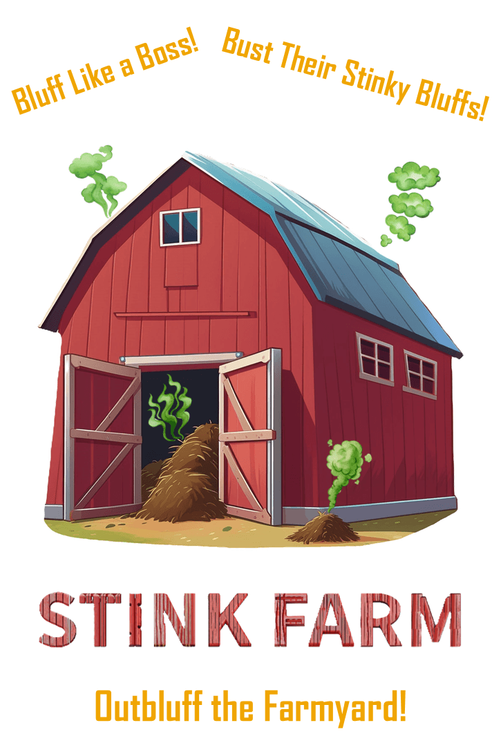Stink Farm card game box — the hilarious bluffing game for the whole family