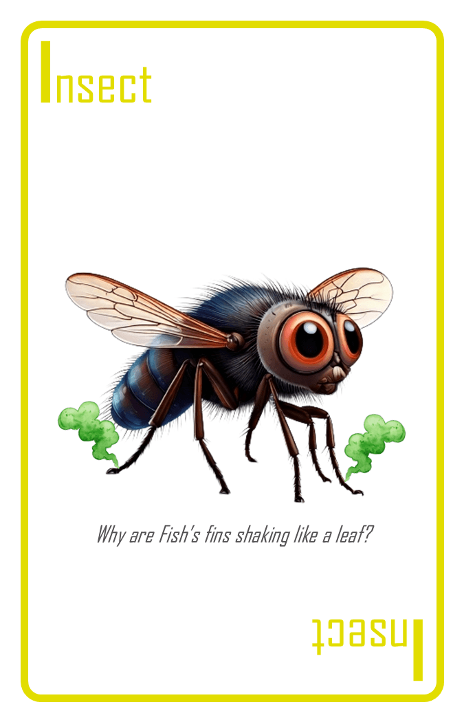 Insect card — the tiny troublemaker