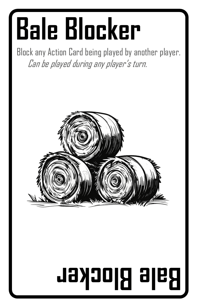 Bale Blocker action card — block a challenge