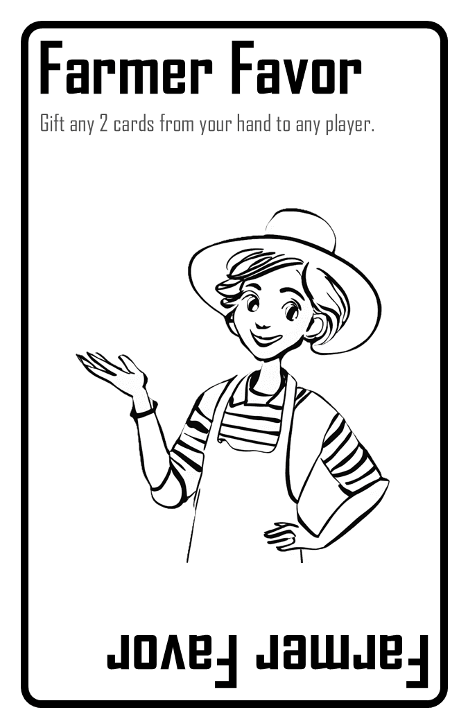 Farmer Favor action card
