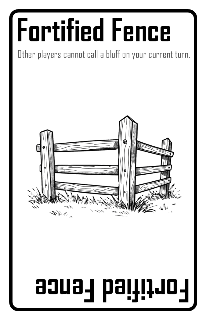 Fortified Fence action card