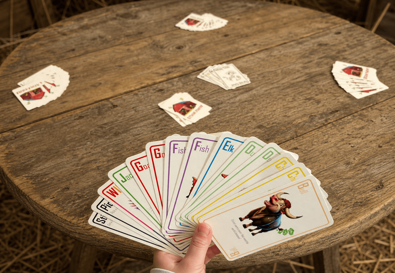 Player's view of a Stink Farm game in progress